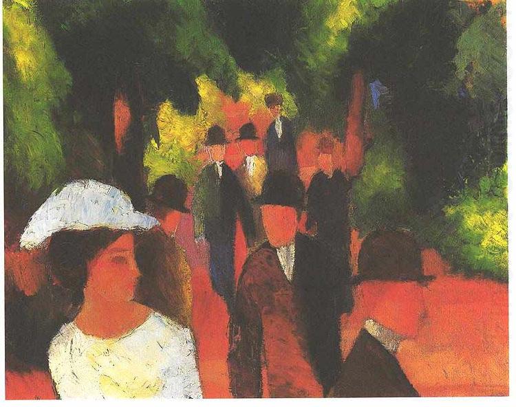 August Macke Parkway china oil painting image